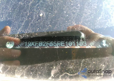 2015 Honda Civic Lx z USA, uszkodzony, nr VIN 19XFB2F55FE101103